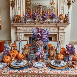 Mrs. Alice Placemats|Agatha Blue Placemats (Set Of 4)