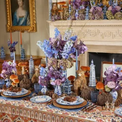 Mrs. Alice Placemats|Agatha Blue Placemats (Set Of 4)