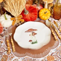 Mrs. Alice Placemats|Alathea Caramel Linen Placemats (Set Of 4)