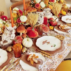 Mrs. Alice Placemats|Alathea Caramel Linen Placemats (Set Of 4)