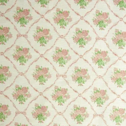 Mrs. Alice Serena Fresson Fabrics|Alice's Bouquet Fabric (Pink)