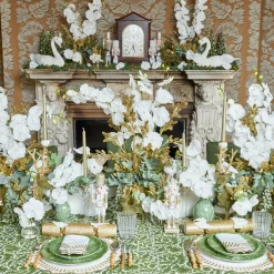 Mrs. Alice Crockery Sets|Alpine Lettuce Starter Plate (Set Of 4)