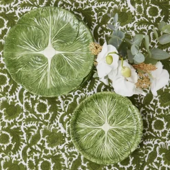 Mrs. Alice Crockery Sets|Alpine Lettuce Starter Plate (Set Of 4)