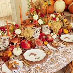 Mrs. Alice Glasses|Amber Hobnail Glasses (Set Of 6)