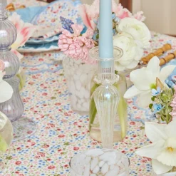 Mrs. Alice Candle Holders|Amelie Clear Candle Holders (Pair)