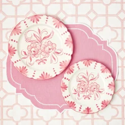 Mrs. Alice Placemats|Amelie Pink Placemats (Set Of 4)
