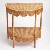 Mrs. Alice Tables|Annabelle Rattan Side Table
