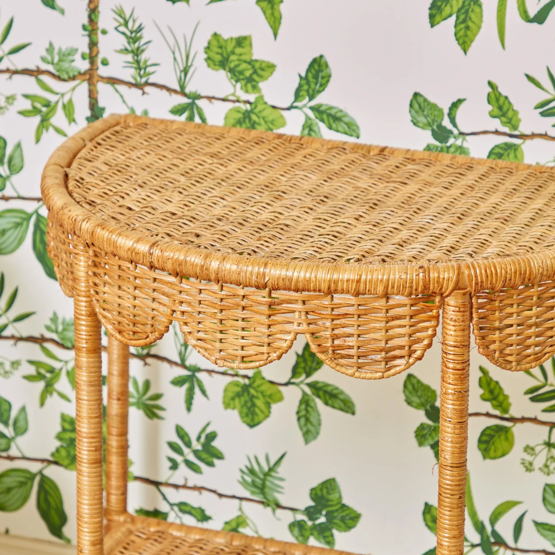 Mrs. Alice Rattan Furniture|Annabelle Rattan Side Table