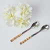 Mrs. Alice Serving Cutlery|Bamboo Salad Servers