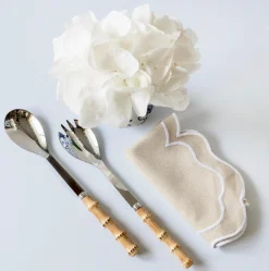 Mrs. Alice Cutlery Sets|Bamboo Salad Servers