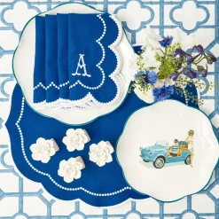Mrs. Alice Table Linen Sets|Blue Bamboo & Gabrielle Linen Set