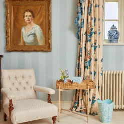 Mrs. Alice Tissue Boxes|Blue Floral Tole Tissue Box