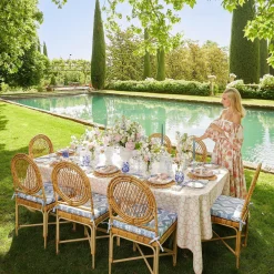 Mrs. Alice Candle Holders|Blue Glass Lantern Tea Light Holder Set