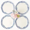 Mrs. Alice Dinner Plates|Blue Lily Of The Valley Dinner Plates (Set Of 4)