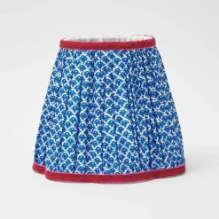 Mrs. Alice Lamps & Lighting|Blue Lotus Lampshade