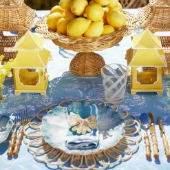 Mrs. Alice Starter Plates|Blue Matilde Dinner & Starter Plates (Set Of 8)