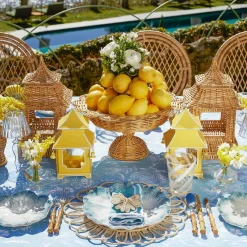 Mrs. Alice Starter Plates|Blue Matilde Dinner & Starter Plates (Set Of 8)