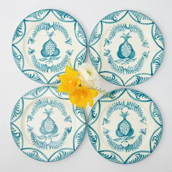 Mrs. Alice Dinner Plates|Blue Melograno Dinner Plate