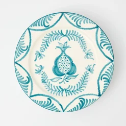 Mrs. Alice Dinner Plates|Blue Melograno Dinner Plates (Set Of 4)