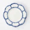 Mrs. Alice Dinner Plates|Blue Petal Bamboo Dinner Plate