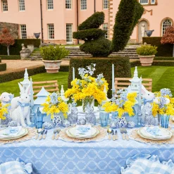 Mrs. Alice Glasses|Blue Positano Glasses (Set Of 4)