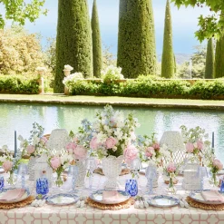 Mrs. Alice Glasses|Blue Provence Water Glasses (Set Of 4)