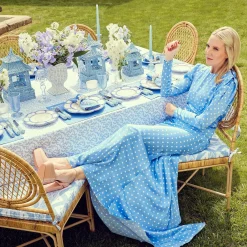 Mrs. Alice Cutlery Sets|Blue Rattan Cutlery (5 Piece)