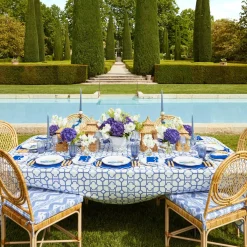 Mrs. Alice Glasses|Blue Speckle Water Glasses (Set Of 6)