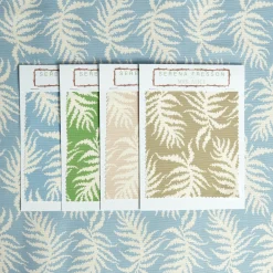 Mrs. Alice Serena Fresson Fabrics|Blue Trailing Ferns Fabric