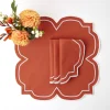 Mrs. Alice Napkins|Burnt Orange Napkins (Set Of 4)