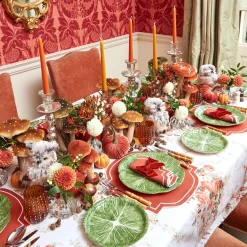 Mrs. Alice Napkins|Burnt Orange Napkins (Set Of 4)