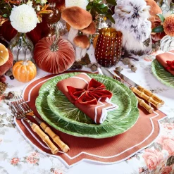 Mrs. Alice Napkins|Burnt Orange Napkins (Set Of 4)