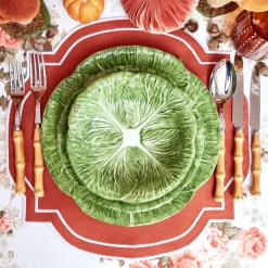 Mrs. Alice Placemats|Burnt Orange Placemats (Set Of 4)