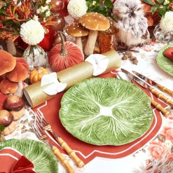 Mrs. Alice Placemats|Burnt Orange Placemats (Set Of 4)