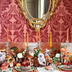 Mrs. Alice Placemats|Burnt Orange Placemats (Set Of 4)