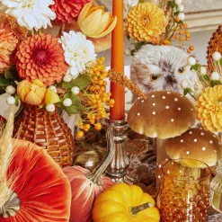 Mrs. Alice Rattan Tableware|Burnt Rattan Vase (Set Of 3)