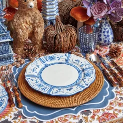 Mrs. Alice Dinner Plates|Cadiz Hand Painted Dinner Plate