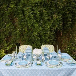 Mrs. Alice Table Linen Sets|Camilla Hydrangea Placemats & Napkins (Set Of 4)