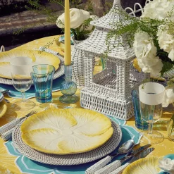 Mrs. Alice Candlescapes|Camille Azure Candle Set (Yellow)