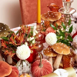 Mrs. Alice Candle Holders|Camille Chestnut Candle Holders (Pair)