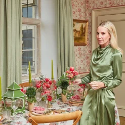 Mrs. Alice Candle Holders|Camille Olive Candle Set