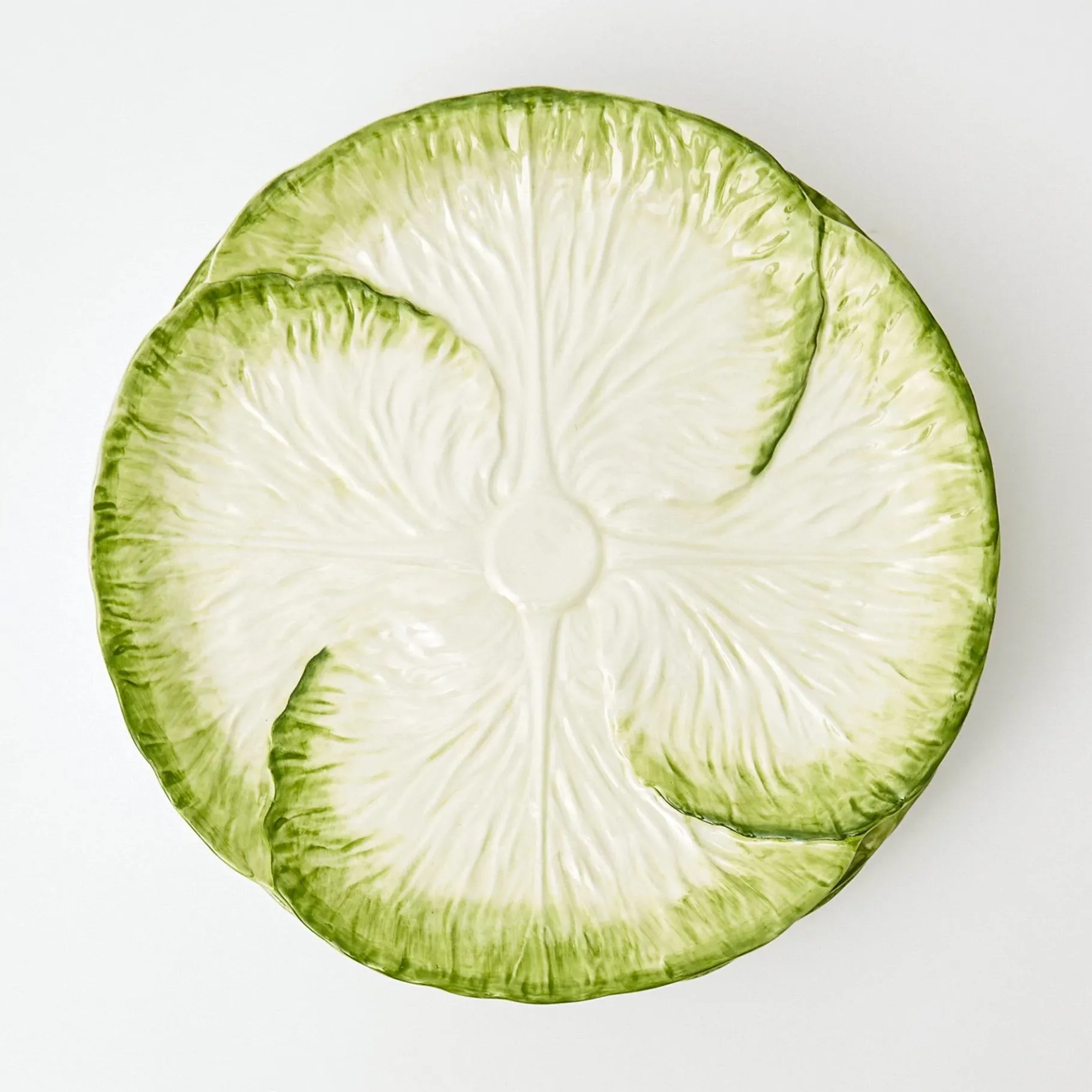 Mrs. Alice Lettuce Crockery|Capri Lettuce Dinner Plate