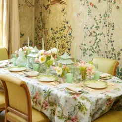 Mrs. Alice Lettuce Crockery|Capri Lettuce Dinner Plate (Set Of 4)