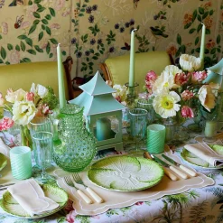 Mrs. Alice Crockery Sets|Capri Lettuce Starter Plate (Set Of 4)