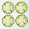 Mrs. Alice Lettuce Crockery|Capri Lettuce Starter Plate (Set Of 4)