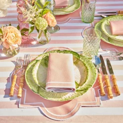 Mrs. Alice Lettuce Crockery|Capri Lettuce Starter Plate (Set Of 4)