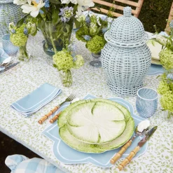 Mrs. Alice Lettuce Crockery|Capri Lettuce Starter Plate (Set Of 4)