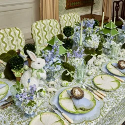 Mrs. Alice Lettuce Crockery|Capri Lettuce Starter Plate (Set Of 4)