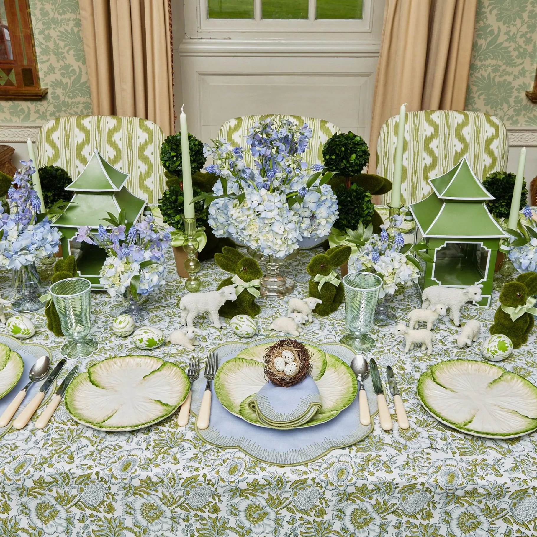 Mrs. Alice Lettuce Crockery|Capri Lettuce Starter Plate