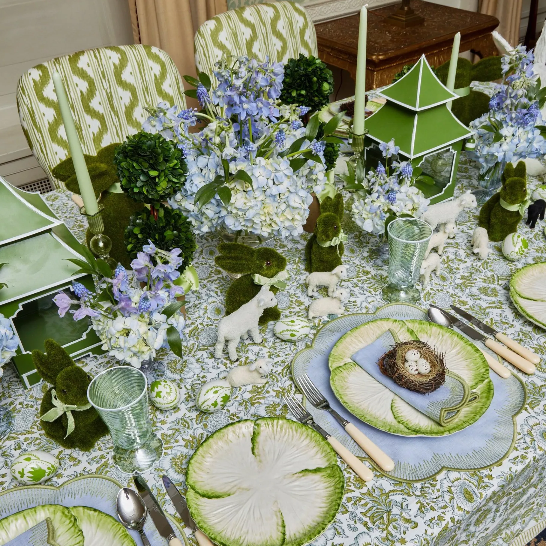 Mrs. Alice Lettuce Crockery|Capri Lettuce Starter Plate